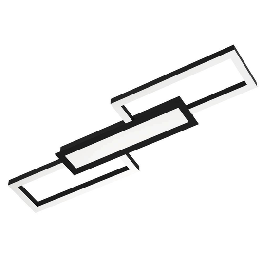 Monirote plafond (Svart)