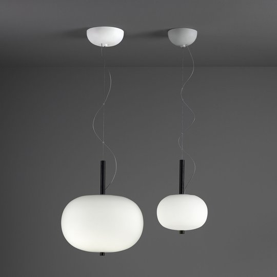 Grok Ilargi LED-hänglampa fas mörk Ø 39,5 cm