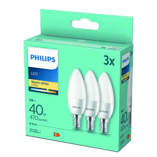 E17 5,5W LED Kron 3-P Promo
