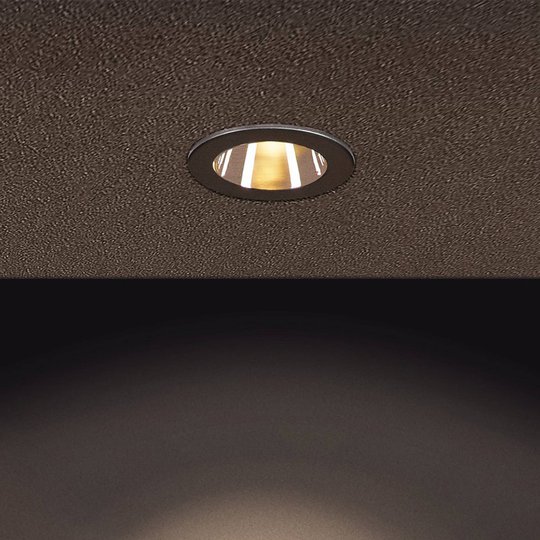 Rund LED-takinbyggnadslampa H-Light 3