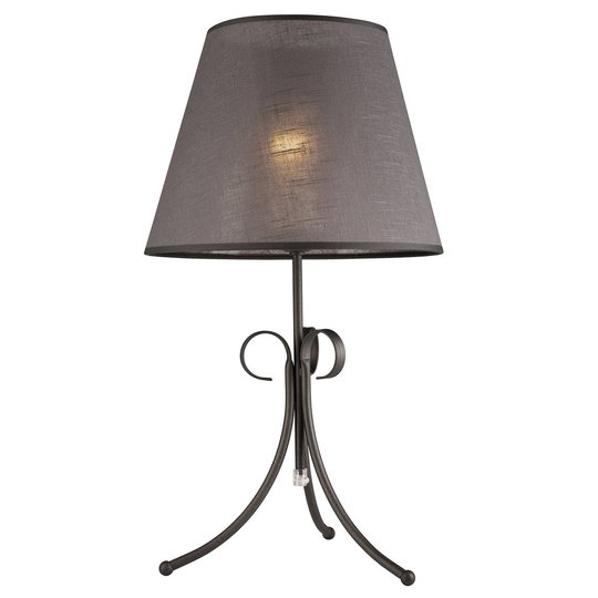 Textilbordslampa Midgrad, antracit