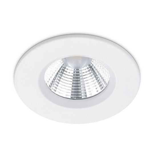 Vit LED-inbyggnadsspotlight Zagros, IP65