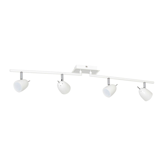 Takspotlight Livo i vitt, 4 lampor