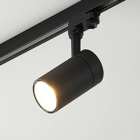 Arcchio Cady LED-skenspotlight svart 36° 21W