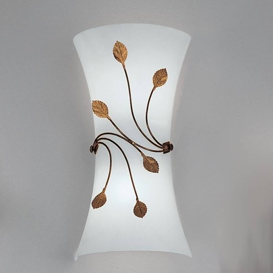 Vägglampa Foglie