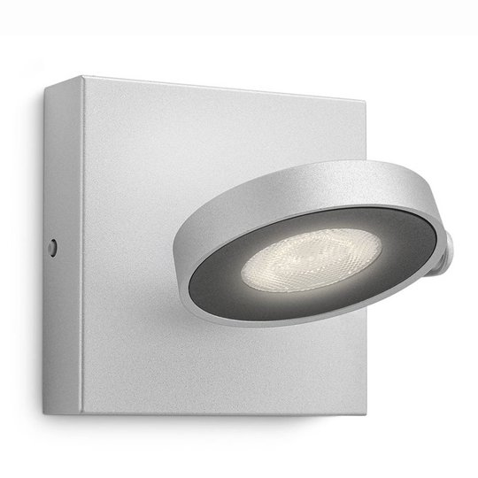Clockwork - LED-vägglampa i aluminium