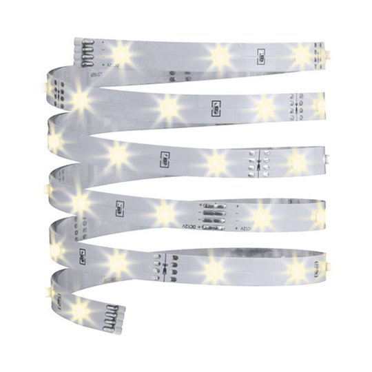 3 m lång LED-strip YourLED Eco, vit, varmvit