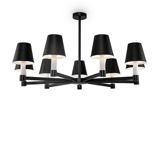 Tet-a-tet taklampa 9L (Svart)
