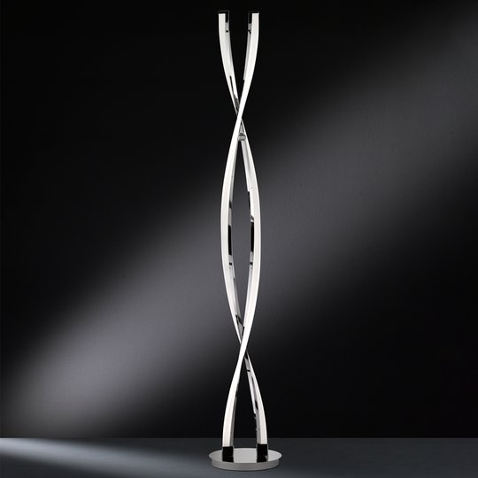 LED-golvlampa Idana, dimbar
