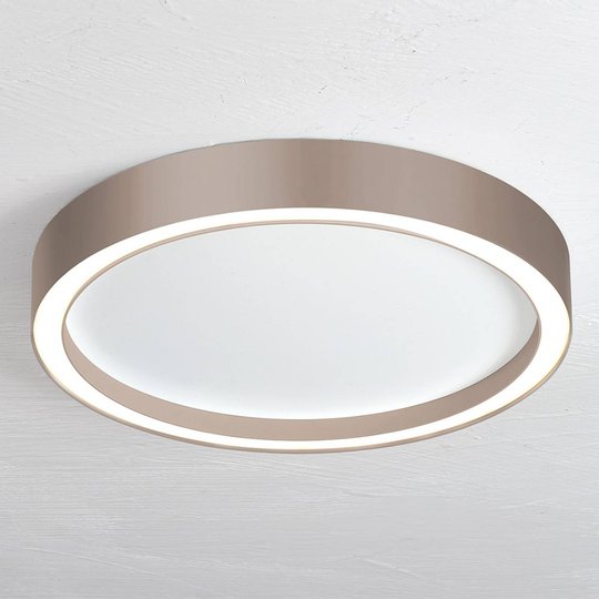 Bopp Aura LED-taklampa Ø 40 cm vit/mullvadsgrå
