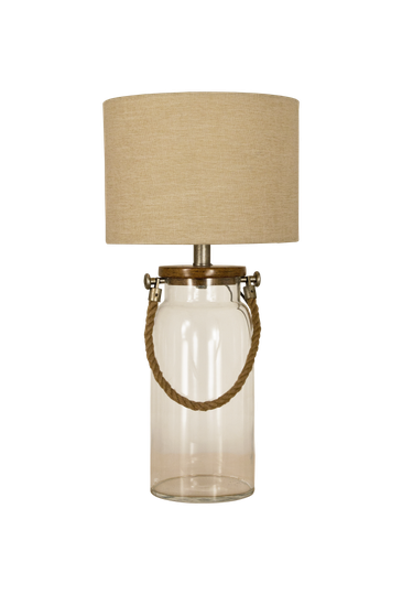 Koj bordlampa (Beige/brun)
