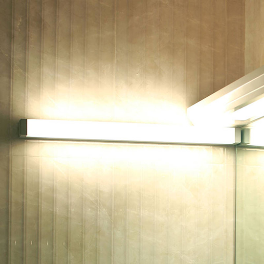 LED-vägglampa 512106 för spegel, silver