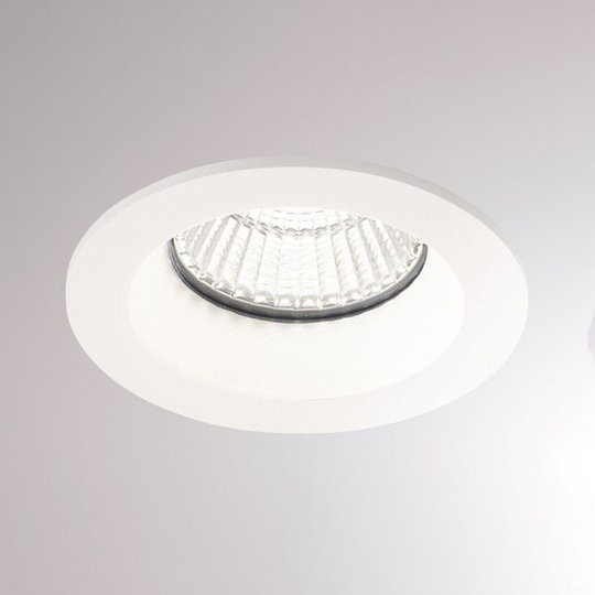 Inbyggnadsspot Chicco Round 7 W 30° 3 000 K vit