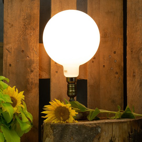 SEGULA LED-lampa E27 12 W G200 2 600 K dimbar opal