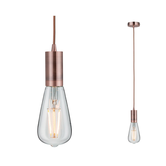 Haldis Neordic E27 max Pendellampa (Koppar)