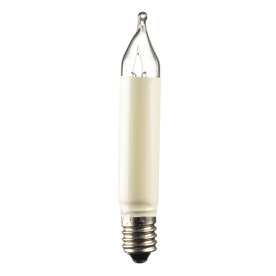 E10 3W 8V Reserv-skaftlampor 2dels-pack
