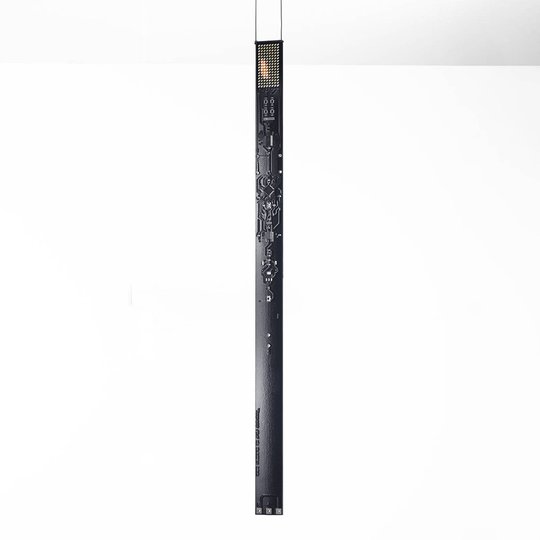 LED-designhänglampa One New Flame i svart
