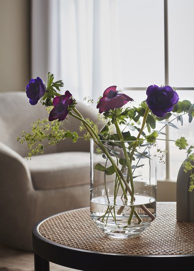 KLIPPA - Handmade Vase Glass 25cm