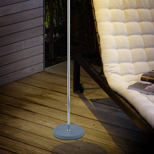 B-Leuchten Joy LED-golvlampa med batteri antracit