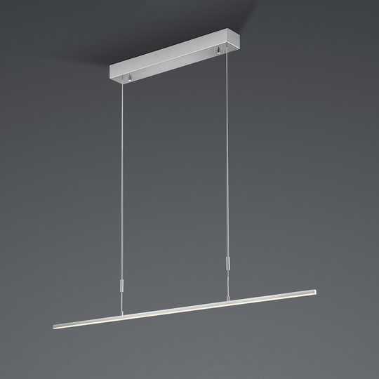BANKAMP Slim pendel ZigBee dimbar 98 cm nickel