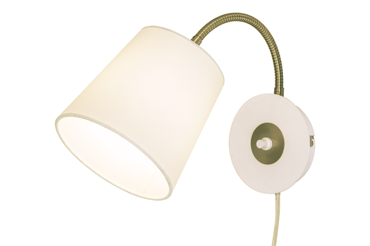 Ljusdal vägglampa (Vit)
