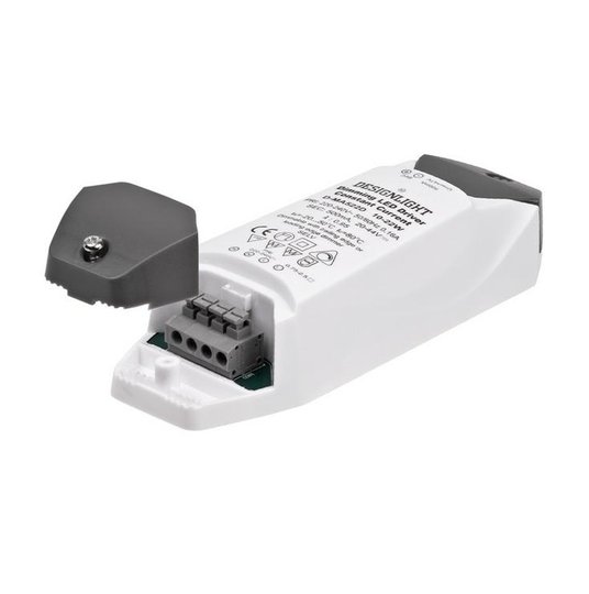 500mA Dimbar LED trafo snabbkoppling (Vit)
