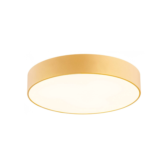 Taklampa Dayton, lackerad i guld Ø 35 cm
