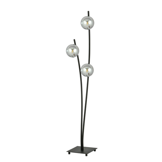 Hunter Lp3 golvlampa (Svart)