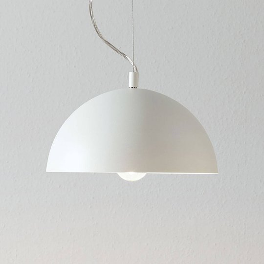 Lucande Maleo hänglampa 30 cm vit