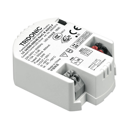 TRIDONIC drivare LC 24W 500-600mA flexC R ADV2 F