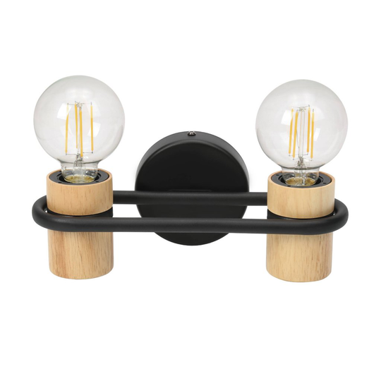 Chieveley vägglampa (Svart)