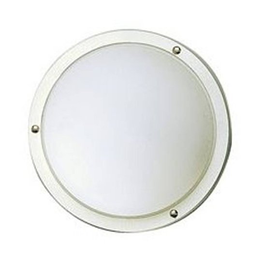 Utomhus tak-/vägglampa 297, vit, E27