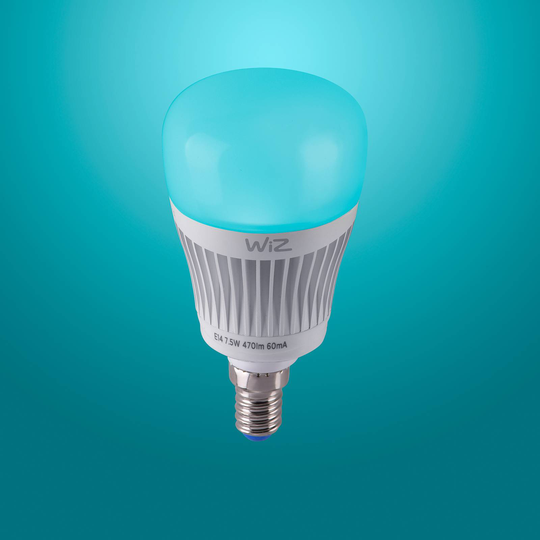 WiZ LED-lampa XLED E14 7,5W 2 200 K 6 500 K