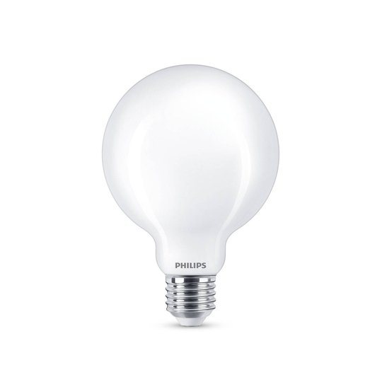 Philips LED-globlampa E27 G93 7 W 2 700 K, opal