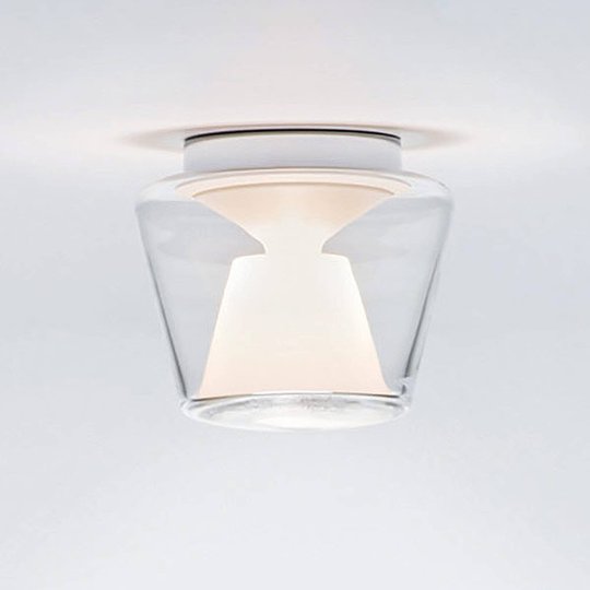 serien.lighting Annex S – LED-taklampa, opal