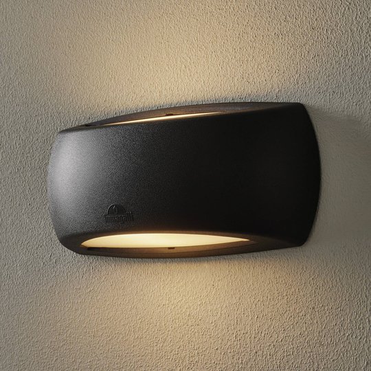 LED-vägglampa Francy Up/Down 6W 2 700 K svart