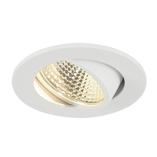 SLV New Tria 1 set LED-inbyggnadsspot rund vit