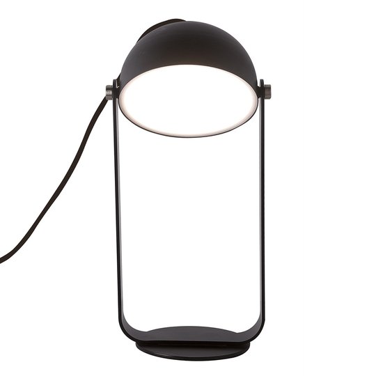 LED-bordslampa Hemi svängbar skärm svart