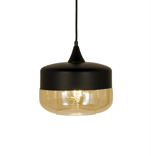 Mitte taklampa 24,5cm (Svart)