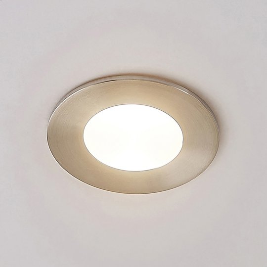 Lucande Celestina inbyggnadslampa, IP65, rund