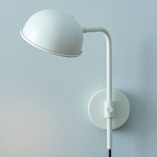 LED-vägglampa Bolero med dimmer, pistasch