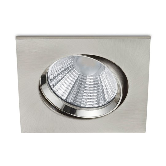 Dimbar LED-inbyggnadsspot Pamir i matt nickel