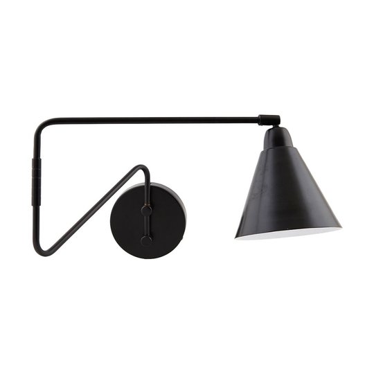 Game vägglampa (Svart)