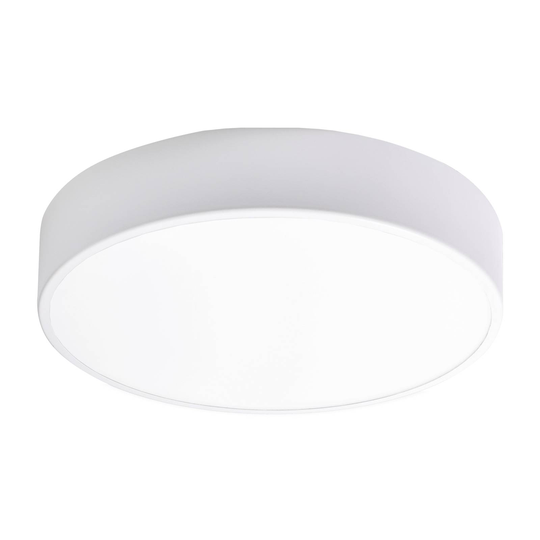 Taklampa Cleo 400, IP54, Ø 40 cm vit
