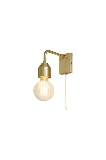Flynn vägglampa (Mässing/guld)