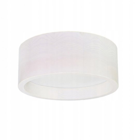 LED-taklampa Deep, Ø 28 cm, vit