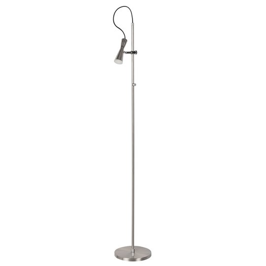 Move - iögonfallande LED-golvlampa, nickel