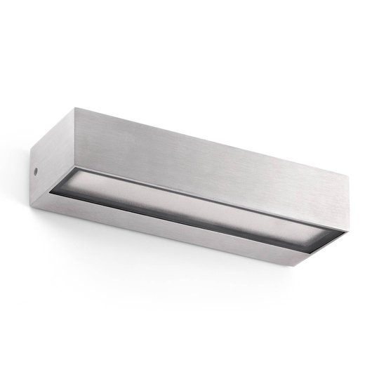 LED-utomhusvägglampa Toluca, aluminium