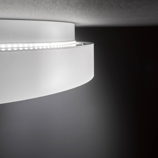 LED-taklampa Shay vit Ø 59 cm