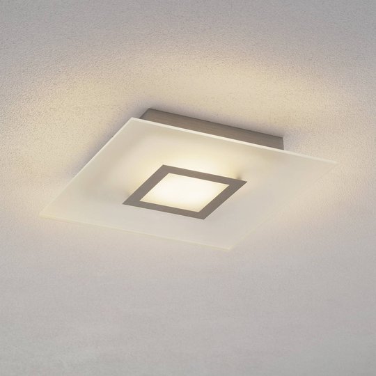 Flat – kvadratisk LED-taklampa, dimbar